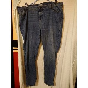 Old navy faded flirt jeans